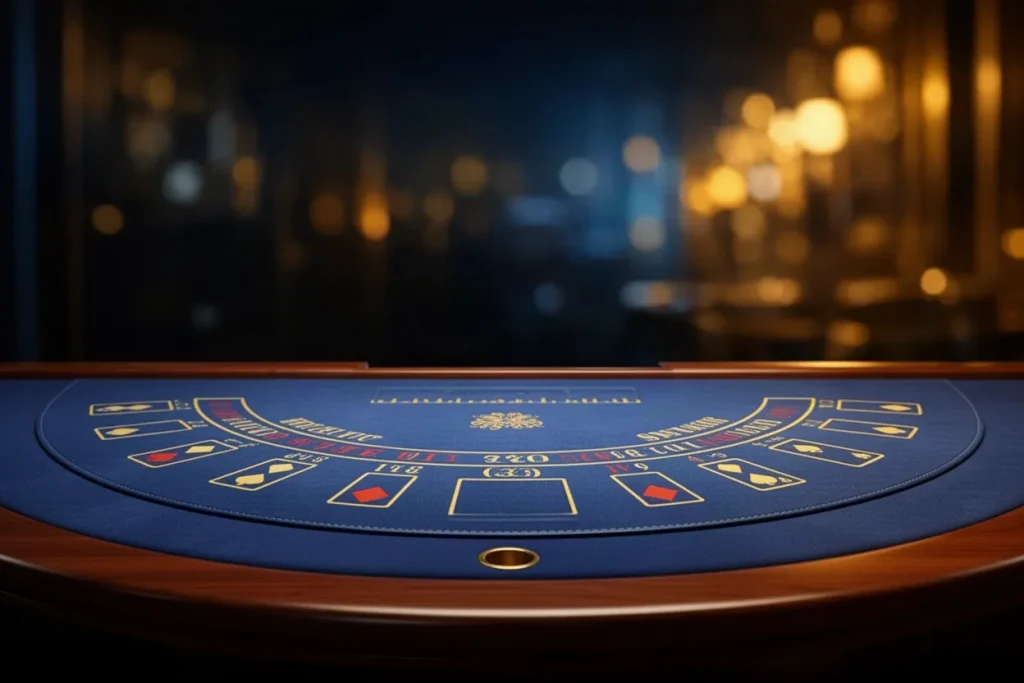 Ảnh minh hoạ thảm chia bài cho mục luật chơi casino NEW88
